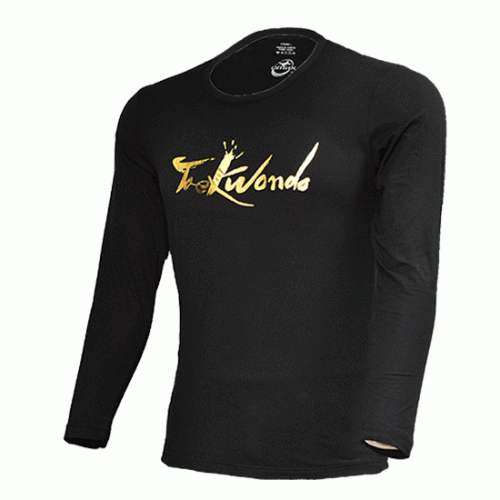 OMAS GOLD TAEKWONDO LONG SLEEVE T SHIRT